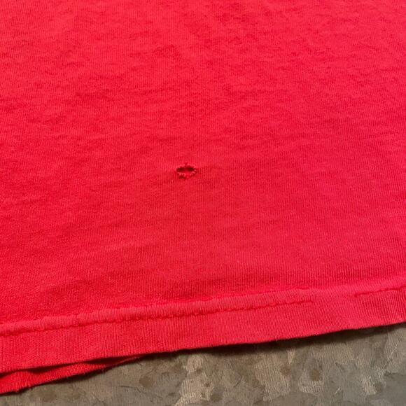 Vintage Sideout Flaming Skull Shirt Mens Medium USA 90s Y2K Surf Skate Flames - Picture 9 of 15